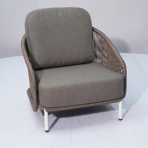 Ibiza armchair, alu frame