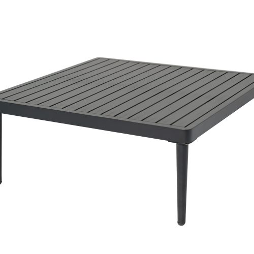 Modern Outdoor Aluminum Sofa Set – Table & 2 Seater Patio Lounge Set