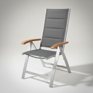 Lisbon chair, stainless steel frame